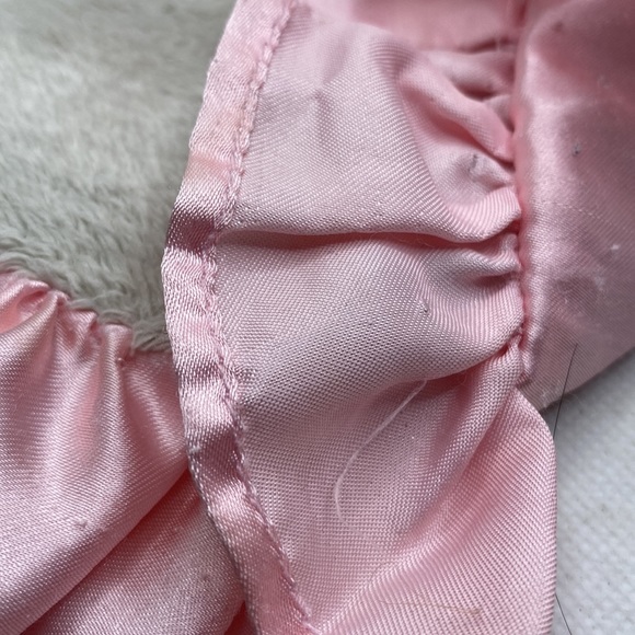 Baby Ganz Brighton Mini Blankie Grey Bunny Lovey Snuggler Security Blanket - Picture 10 of 11